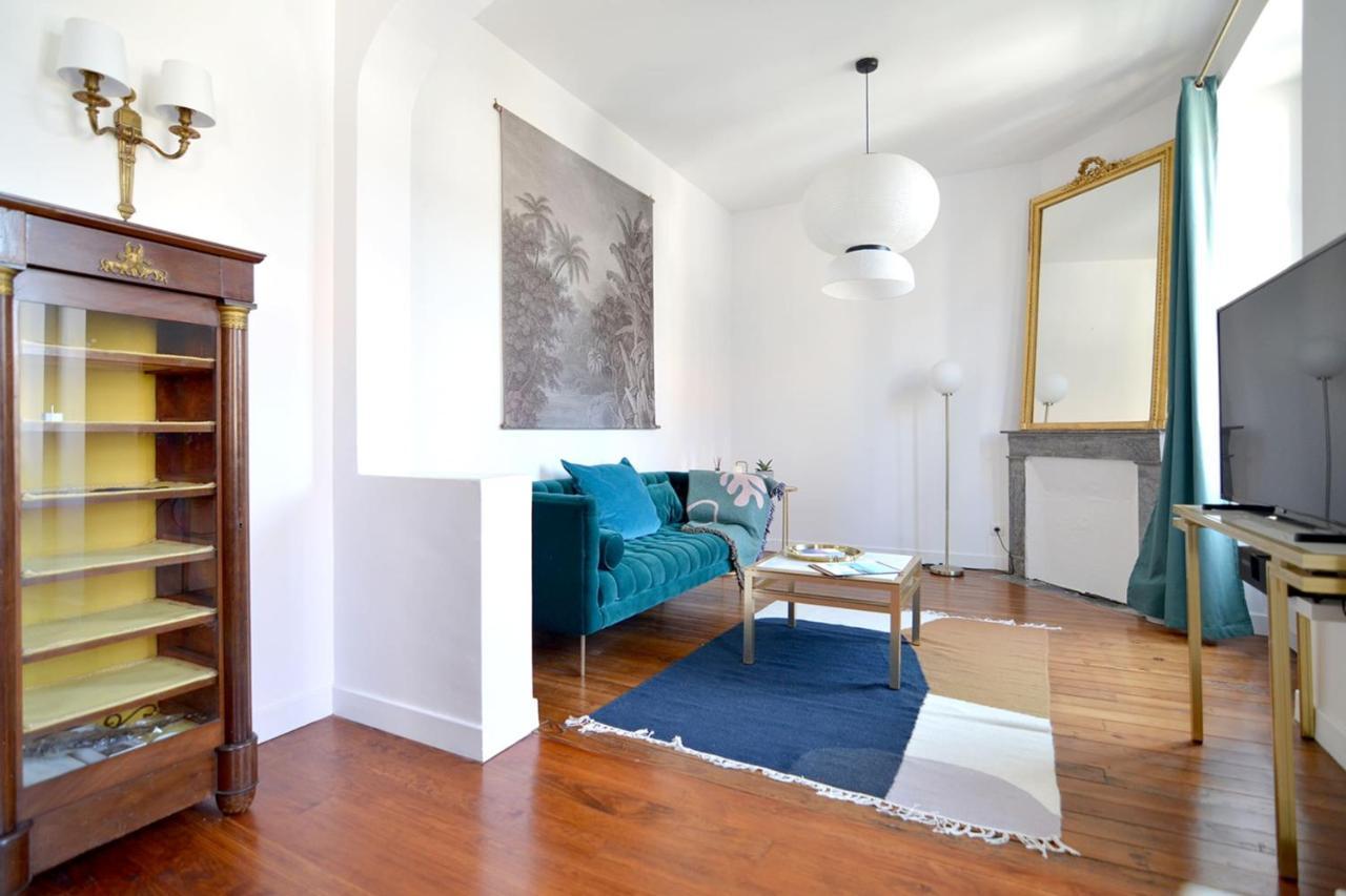 Gambetta Stylish 2 Bedrooms Apartment - Between Beach & Fresh Market Biarritz Exterior photo