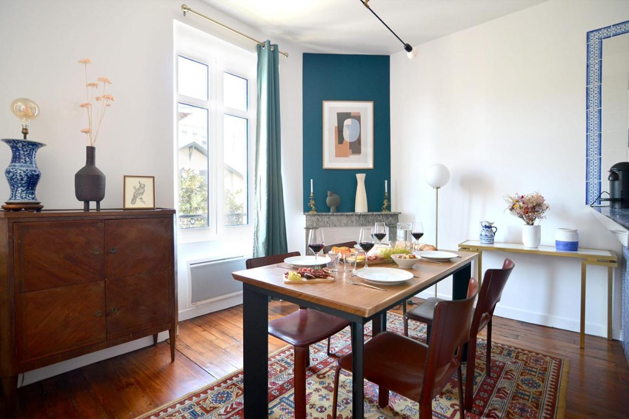 Gambetta Stylish 2 Bedrooms Apartment - Between Beach & Fresh Market Biarritz Exterior photo